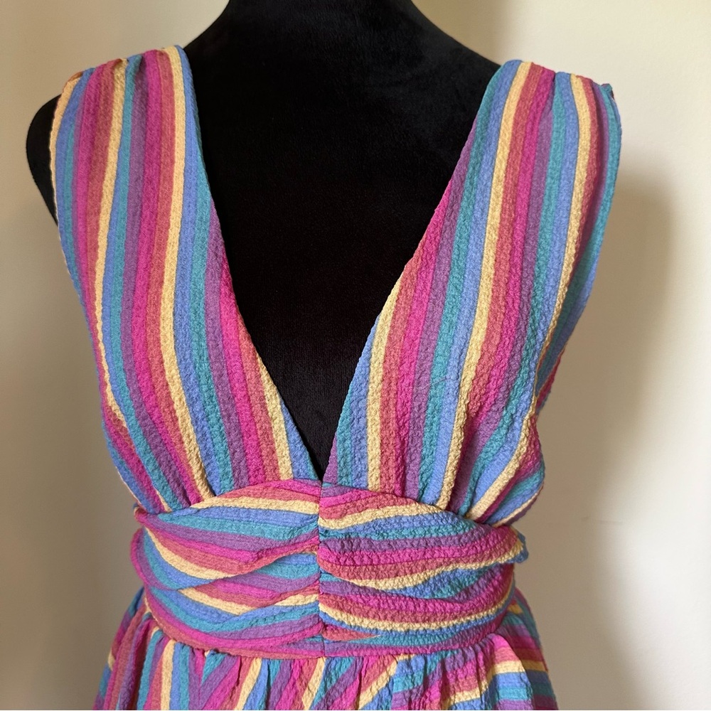 Vici Rainbow Dress Sz S - Picture 2 of 5